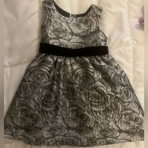 Girls formal dress - velvet and tulle